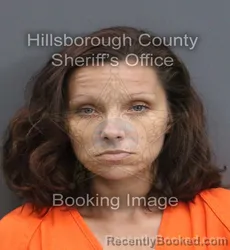 Mugshot of KAYLA MARIE BUFKIN booked in Hillsborough County, Florida on August 4, 2026