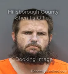 Mugshot of LAWRENCE JAMES II SIRON booked in Hillsborough County, Florida on August 4, 2026