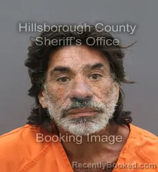 Mugshot of JAVIER DAVID PAGAN SURITA booked in Hillsborough County, Florida on August 5, 2026