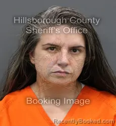 Booking photo from Hillsborough County, Florida