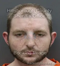 Booking photo from Hillsborough County, Florida