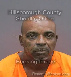 Mugshot of Curtis Jefferson booked in Hillsborough County, Florida on August 22, 2026