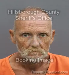 Mugshot of Carl Eugene Murphy booked in Hillsborough County, Florida on August 22, 2026