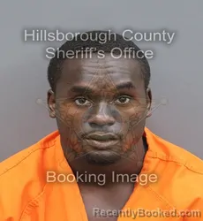 Mugshot of Jacquez Tristian Davis booked in Hillsborough County, Florida on August 22, 2026