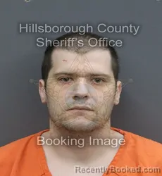 Mugshot of Roberto Charbonier booked in Hillsborough County, Florida on August 22, 2026