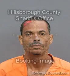 Mugshot of Willie Decosta Hendry booked in Hillsborough County, Florida on August 22, 2026