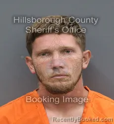 Mugshot of Jamie William Jr Smiley booked in Hillsborough County, Florida on August 22, 2026