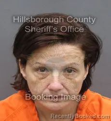 Mugshot of Theresa Lynn Eagle booked in Hillsborough County, Florida on August 22, 2026