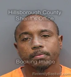 Mugshot of Edrick Moriell Mainer booked in Hillsborough County, Florida on August 23, 2026