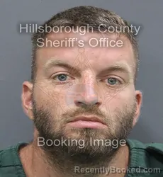 Mugshot of Jay J Lighty booked in Hillsborough County, Florida on August 23, 2026