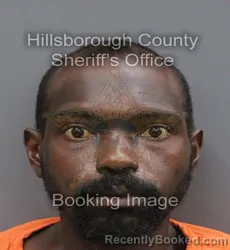 Mugshot of Antwann Matre Harrison Walker booked in Hillsborough County, Florida on August 23, 2026
