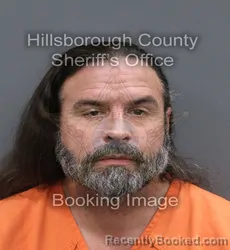 Mugshot of Joshua Douglas Stowe booked in Hillsborough County, Florida on August 23, 2026