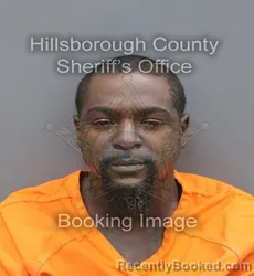 Mugshot of Rasheem Barry Kineard booked in Hillsborough County, Florida on August 24, 2026