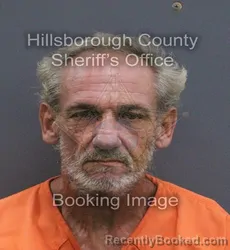 Mugshot of Michael Shane Vanriper booked in Hillsborough County, Florida on August 24, 2026