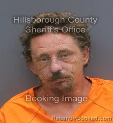 Mugshot of Donavon Quinn Gratz booked in Hillsborough County, Florida on August 24, 2026