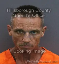 Mugshot of John Joseph Mcneeley booked in Hillsborough County, Florida on August 24, 2026