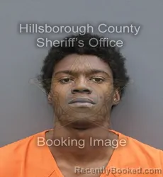 Mugshot of Antruan Antonio Iii Owens booked in Hillsborough County, Florida on August 24, 2026