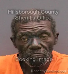 Mugshot of Willie James Jenkins booked in Hillsborough County, Florida on August 24, 2026