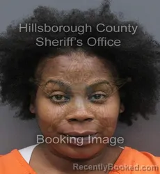 Mugshot of Keisha Davis booked in Hillsborough County, Florida on August 25, 2026