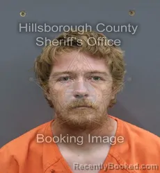 Mugshot of Jerald Joseph Carlson booked in Hillsborough County, Florida on August 25, 2026