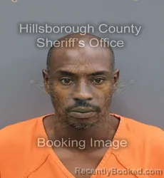 Mugshot of Kenneth Dewayne Davis booked in Hillsborough County, Florida on August 25, 2026