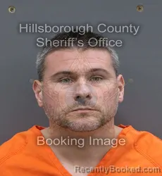 Mugshot of Edward William Jr Luippold booked in Hillsborough County, Florida on August 25, 2026