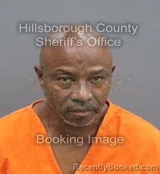 Mugshot of Ernest Lee Jr Northern booked in Hillsborough County, Florida on August 25, 2026