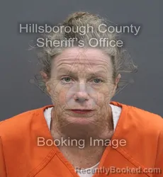 Mugshot of Elizabeth Dennis Young booked in Hillsborough County, Florida on August 25, 2026