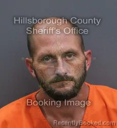 Mugshot of Anthony Ward booked in Hillsborough County, Florida on August 25, 2026