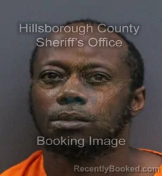 Mugshot of Matthew Antwan Howard booked in Hillsborough County, Florida on August 25, 2026