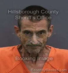 Mugshot of Edward William Perinovic booked in Hillsborough County, Florida on August 25, 2026