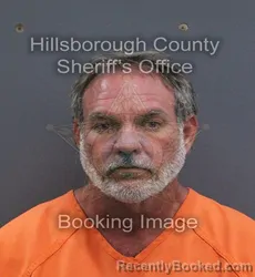 Mugshot of Donald Christopher Bodie booked in Hillsborough County, Florida on August 26, 2026