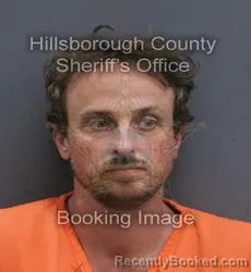 Mugshot of Robert Adam Mcconnell booked in Hillsborough County, Florida on August 26, 2026