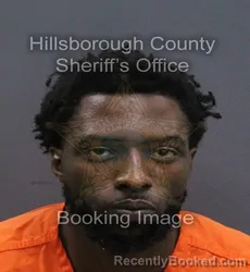 Mugshot of Earl Jerome Jr Williams booked in Hillsborough County, Florida on August 26, 2026