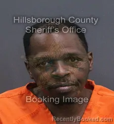 Mugshot of Kevin Jerome Sabb booked in Hillsborough County, Florida on August 26, 2026