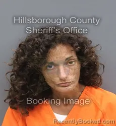 Mugshot of Jessica Nicole Mangum booked in Hillsborough County, Florida on August 26, 2026