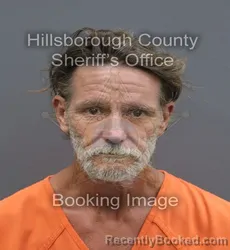 Mugshot of Joseph Martin Runnals booked in Hillsborough County, Florida on August 26, 2026