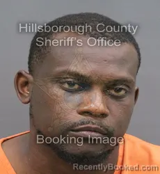 Mugshot of Byron Eugene Green booked in Hillsborough County, Florida on August 27, 2026