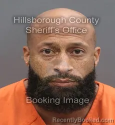 Mugshot of Jonathan David Ordway booked in Hillsborough County, Florida on August 27, 2026