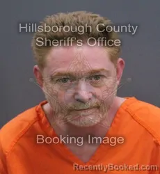 Mugshot of Bryan Scott De Cant booked in Hillsborough County, Florida on August 27, 2026