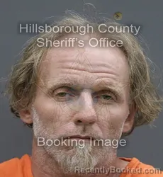 Mugshot of Kenneth L West booked in Hillsborough County, Florida on August 27, 2026