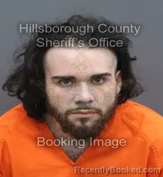 Mugshot of Joseph Jr Cintron booked in Hillsborough County, Florida on August 28, 2026