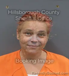 Mugshot of Stephanie Irene Welch booked in Hillsborough County, Florida on August 28, 2026