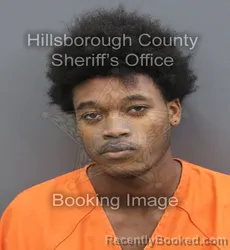 Mugshot of Jaykwon Demetrius Eric Dickey booked in Hillsborough County, Florida on August 28, 2026