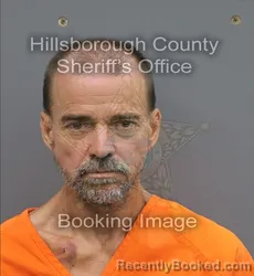 Mugshot of Jeffrey Francis Wagner booked in Hillsborough County, Florida on August 28, 2026