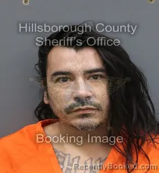 Mugshot of Shawn Vernon Mowery booked in Hillsborough County, Florida on August 28, 2026