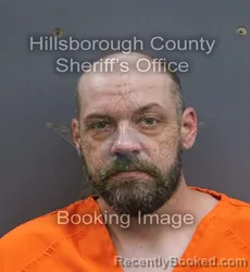 Mugshot of William Geoffrey Bryan booked in Hillsborough County, Florida on August 28, 2026
