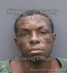 Mugshot of Latarus D Williams booked in Hillsborough County, Florida on August 28, 2026