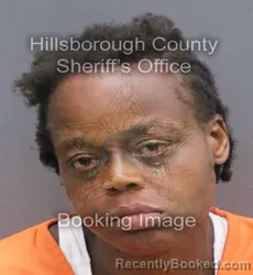 Mugshot of Afiya Smith booked in Hillsborough County, Florida on August 29, 2026