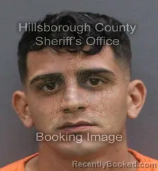 Mugshot of Yoanny Consuegra Perez booked in Hillsborough County, Florida on August 29, 2026